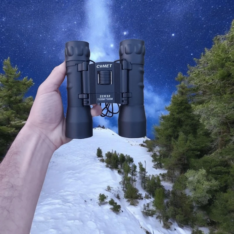 Бинокль Comet 22x32, 13x9x3 см, черный Бинокль Comet 22x32, 13x9x3 см, черный