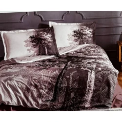 Yataq dəsti Ozdilek SHA-00006027, yorğan üzü 200х220 sm, mələfə 240х260 sm, yastıq üzü 50x70 sm (2 əd), ikinəfərlik, pambıq, rəngbərəng