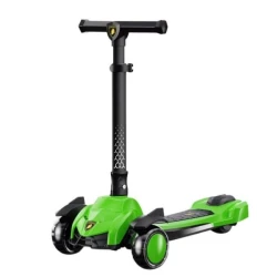 Скутер новый Lambo зеленый 1-15 лет GR155