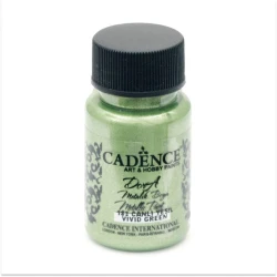 Boya-metalik Cadence Dora Metallic Paint 183 Vivid Green 50 ml