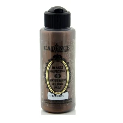 Краска акриловая металлик Cadence Waterbased Gilding Paint 117 Light Brown 120 мл