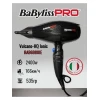 Saç üçün fen BabylissPro Volcano-HD ionic