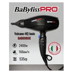 Saç üçün fen BabylissPro Volcano-HD ionic
