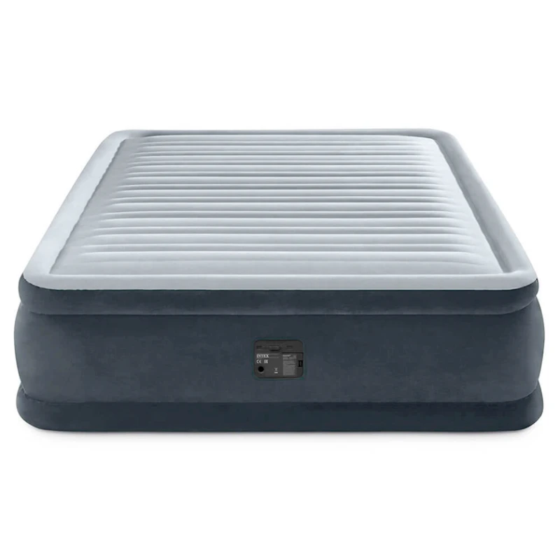 Кровать надувная Intex 64414, серый, 152х203х46 Кровать надувная Intex 64414, серый, 152х203х46