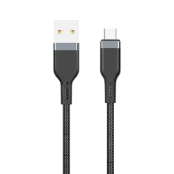 USB-кабель Wiwu PT03 Platinum USB to MicroUSB 2м, черный