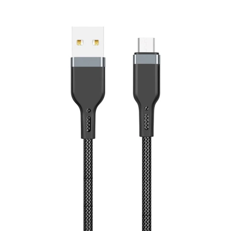 USB-кабель Wiwu PT03 Platinum USB to MicroUSB 2м, черный