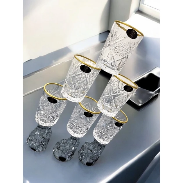 Набор Gallery Home GH-000186, стекло, прозрачный, 6 шт