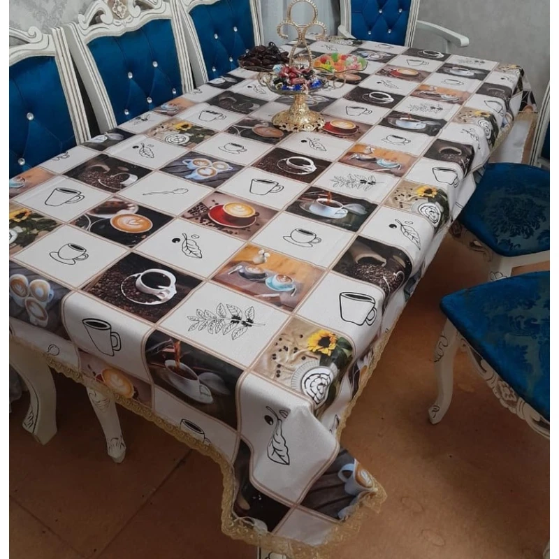 Скатерть MiraNova LQ-142, 160x210 см Скатерть MiraNova LQ-142, 160x210 см