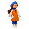 Кукла Весна Художница, 30 см, пластик, с длинными волосами