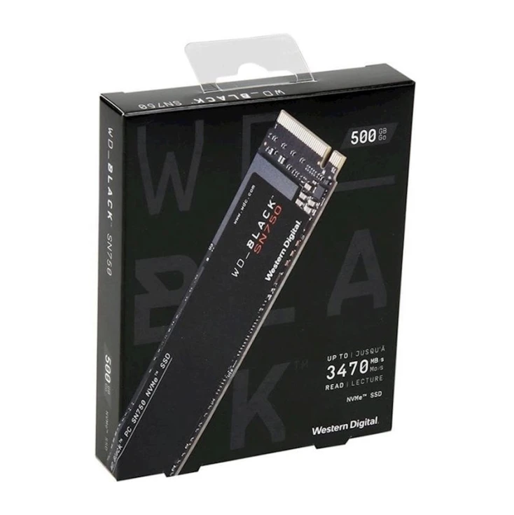 SSD накопитель Western Digital WD-Black SN750 500 GB (WDBRPG5000ANC-WRSN) SSD накопитель Western Digital WD-Black SN750 500 GB (WDBRPG5000ANC-WRSN)