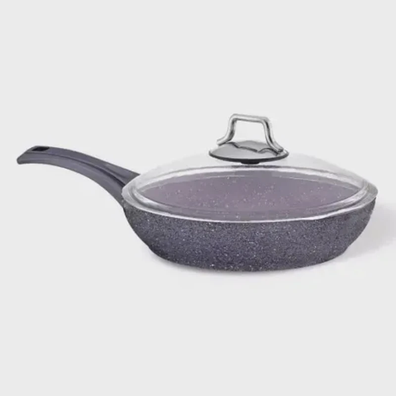 Tava Shosman Qranit PRO-PLUS 28 sm, qəhvəyi Tava Shosman Qranit PRO-PLUS 28 sm, qəhvəyi