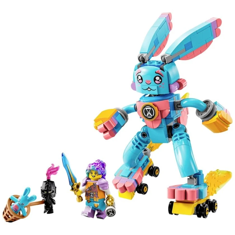 Конструктор LEGO Izzie and Bunchu the Bunny 71453, 7+ лет, 259 элементов