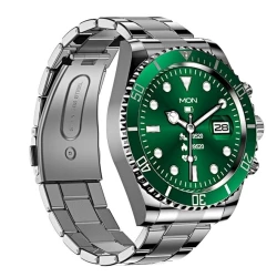 Ağıllı saat Smart Watch JS9 Rolex Silver/Green