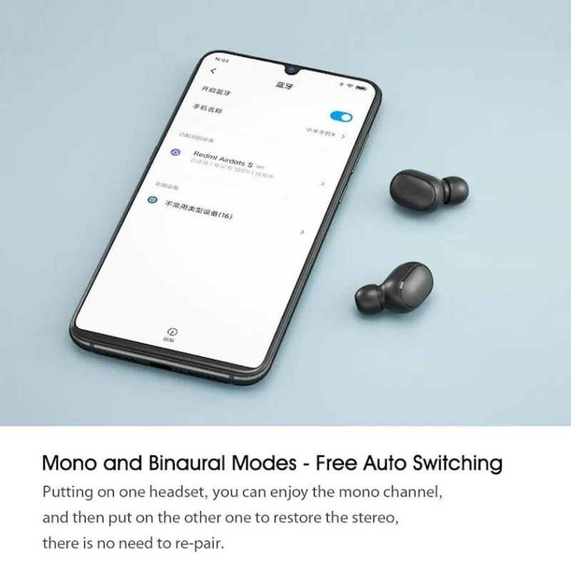 Беспроводные наушники Xiaomi Redmi Airdots S Wireless TWS in-ear headphones Bluetooth 5.0 Earbud Stereo Headset Беспроводные наушники Xiaomi Redmi Airdots S Wireless TWS in-ear headphones Bluetooth 5.0 Earbud Stereo Headset