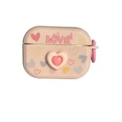 Чехол для наушников Apple Airpods Pro 2 Love 03054659856432