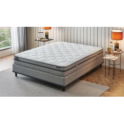 Ортопедический матрас Yataş Fresh Sense Pro, двуспальный, трикотаж, белый, 180x200 см