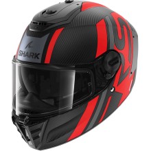 Motosikl dəbilqəsi Shark Spartan RS Carbon Shawn Mat, karbon, qara/qırmızı, ölçü L