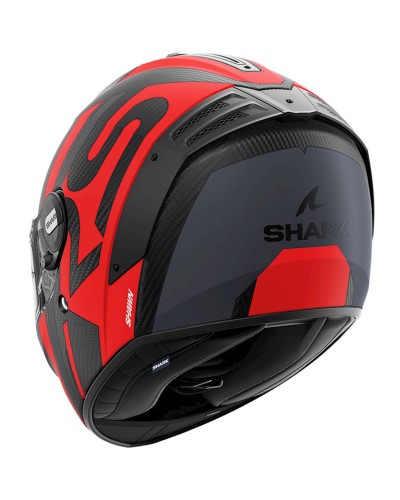 Motosikl dəbilqəsi Shark Spartan RS Carbon Shawn Mat, karbon, qara/qırmızı, ölçü L