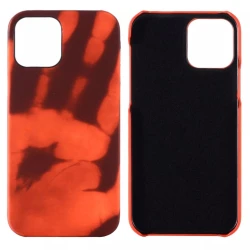 Чехол Heat Thermal Colour Changing для Apple iPhone 14 Pro Max Black/Red