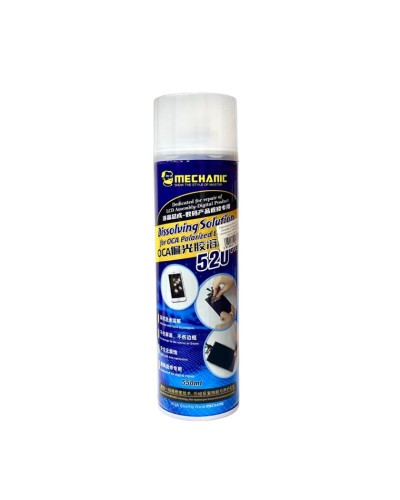Yapışqan təmizləmək üçün sprey Mechanic 520 Pro, smartfon üçün, 550 ml