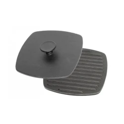 Крышка-пресс Биол 10262 для гриля, чугун, 22.5x22.5 см Крышка-пресс Биол 10262 для гриля, чугун, 22.5x22.5 см