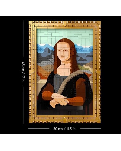 Konstruktor LEGO Mona Lisa 31213, 1503 parça, 18 yaşdan