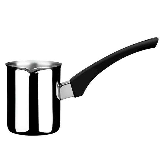 Турка Leggno MON1200CZV2 Mona, на 2 чашки, серебристая Турка Leggno MON1200CZV2 Mona, на 2 чашки, серебристая