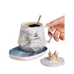 Кружка с подогревом, серая, 300 мл