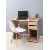 Компьютерный стол Letta, ЛДСП, бежевый, 75x45x90 см