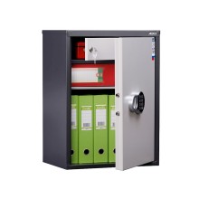 Ofis seyfi Aiko SL-65T-EL, elektron kodlu, qrafit, 630x460x340 mm