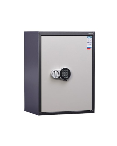 Ofis seyfi Aiko SL-65T-EL, elektron kodlu, qrafit, 630x460x340 mm