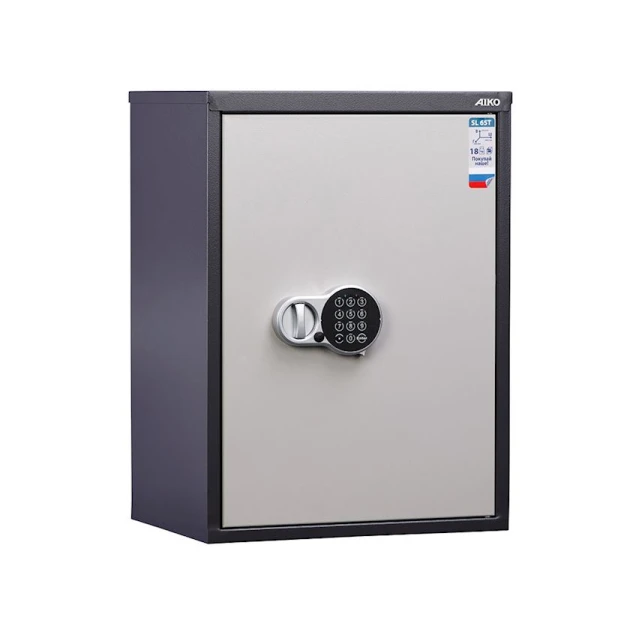 Офисный сейф Aiko SL-65T-EL, электронный кодовый, графитовый, 630x460x340 мм
