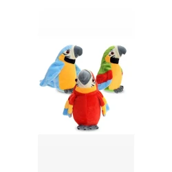 İnteraktiv oyuncaq Danışan tutuquşu deyilənləri təkrar edir və qanadlarını yelləyir, məhsul çeşiddə