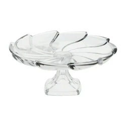 Блюдо для торта Sakura glass Eleanor SK188717, стекло, прозрачное, 31x13 см
