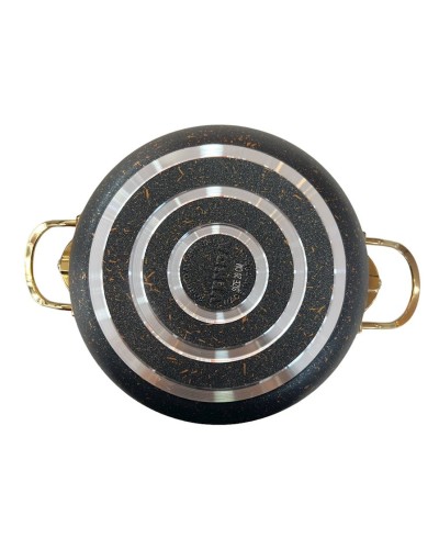 Yemək bişirmək üçün dəst Venda ZGH_00114, qranit, qara, 9 parça