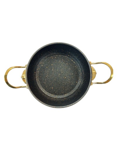 Yemək bişirmək üçün dəst Venda ZGH_00114, qranit, qara, 9 parça
