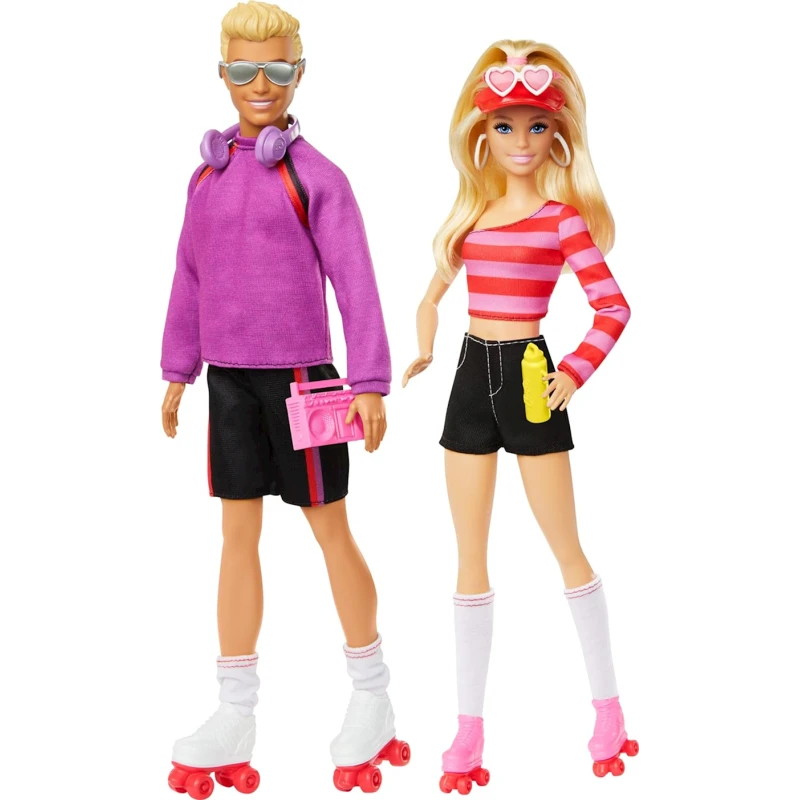 Набор кукол Mattel Barbie and Ken Fashionistas 65th Anniversary HXK90, 3+ лет