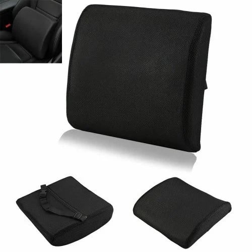 Комплект автомобильных подушек для поясницы и шеи Комплект автомобильных подушек для поясницы и шеи