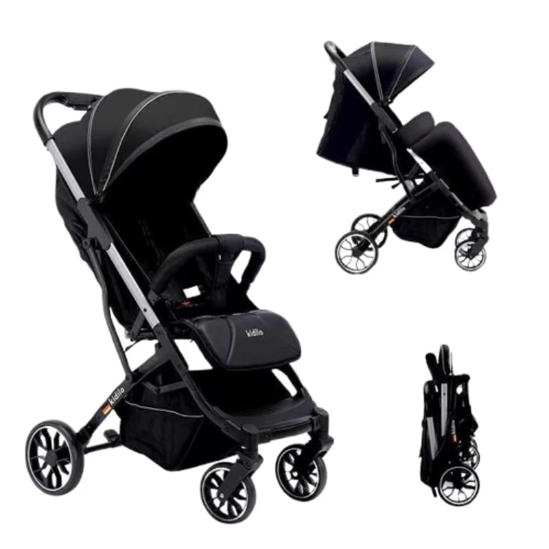 Детская коляска Kidilo K20, черный Детская коляска Kidilo K20, черный