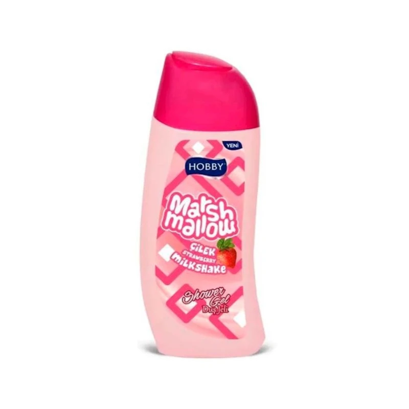 Гель для душа Hobby Marshmallow Strawberry Milkshake 500 мл Гель для душа Hobby Marshmallow Strawberry Milkshake 500 мл