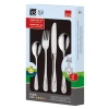 Набор столовых приборов для детей CS Kochsysteme, 4 предмета, нержавеющая сталь, серебристый Набор столовых приборов для детей CS Kochsysteme, 4 предмета, нержавеющая сталь, серебристый