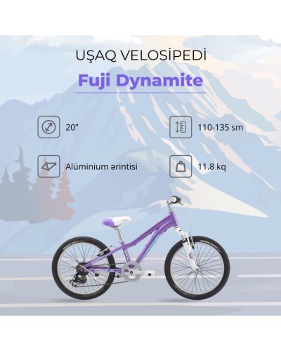 Dağ velosipedi Fuji Dynamite 20