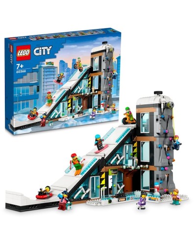 Konstruktor LEGO City Winter Sports Park 60366, 7+ yaş, 1045 hissə
