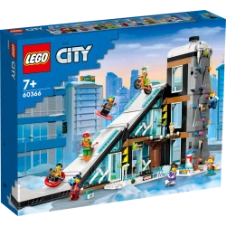 Konstruktor LEGO City Winter Sports Park 60366, 7+ yaş, 1045 hissə