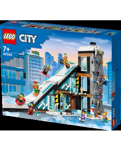 Konstruktor LEGO City Winter Sports Park 60366, 7+ yaş, 1045 hissə