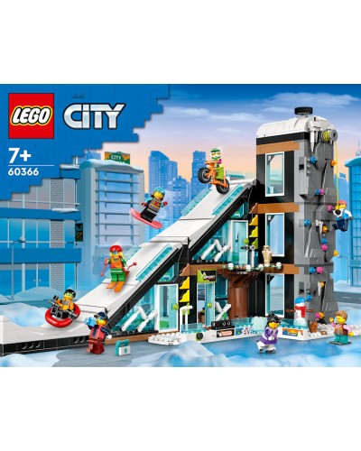 Konstruktor LEGO City Winter Sports Park 60366, 7+ yaş, 1045 hissə