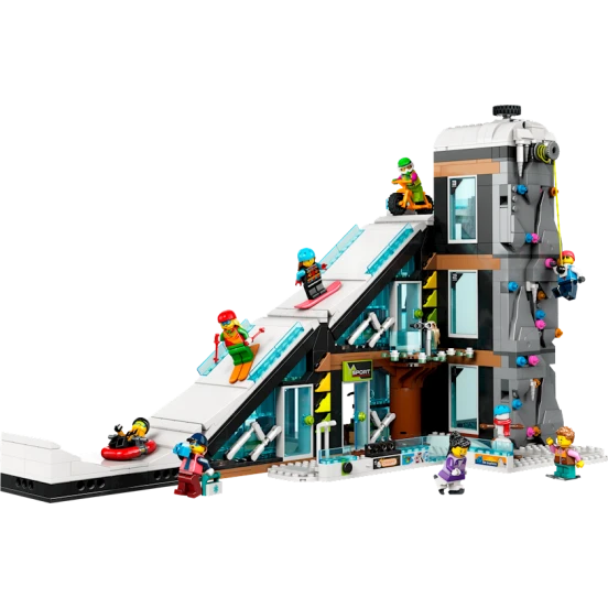Konstruktor LEGO City Winter Sports Park 60366, 7+ yaş, 1045 hissə