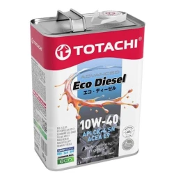 Моторное масло Totachi Eco Diesel 10W-40, 4 л