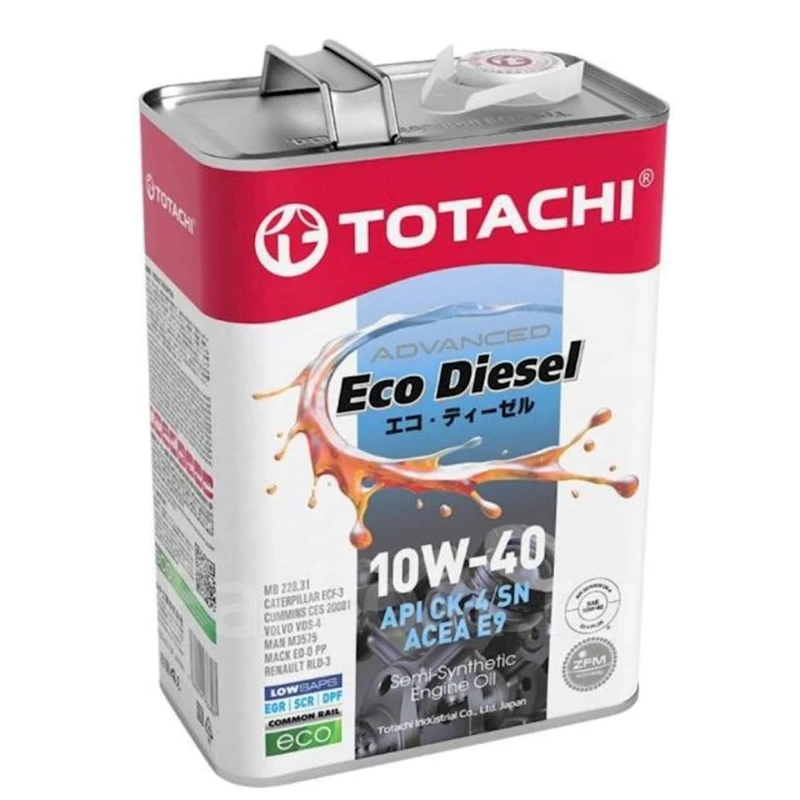 Моторное масло Totachi Eco Diesel 10W-40, 4 л