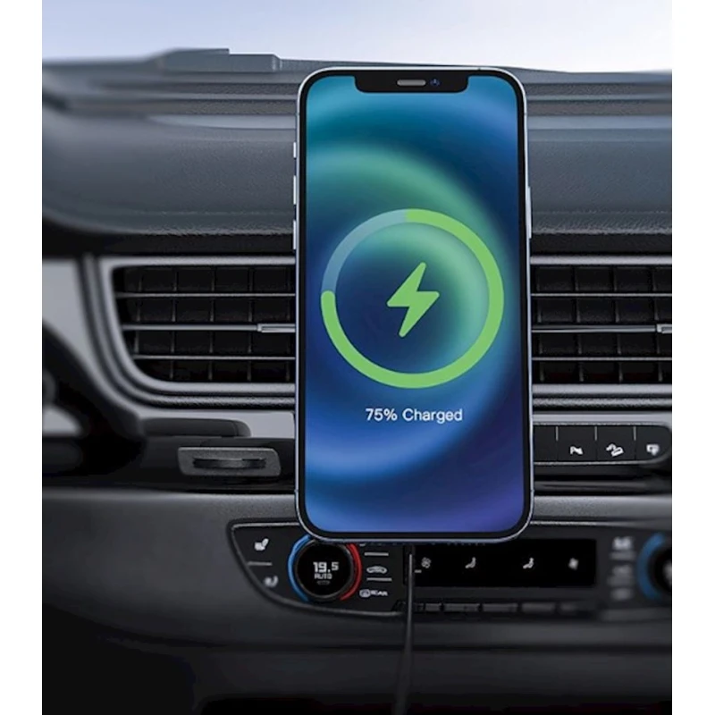 Автомобильный держатель для телефона Wiwu CH-315 15W Black Автомобильный держатель для телефона Wiwu CH-315 15W Black